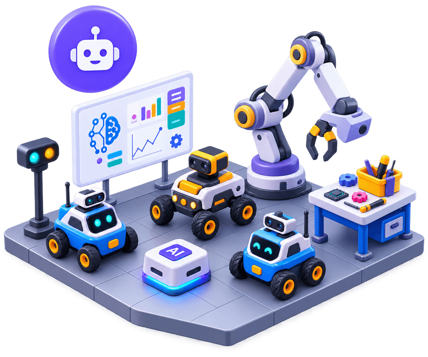 AI and robotics lab